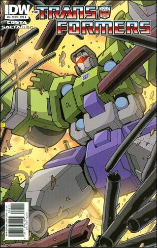 Transformers (2009) issue 8 Don Figueroa Cover