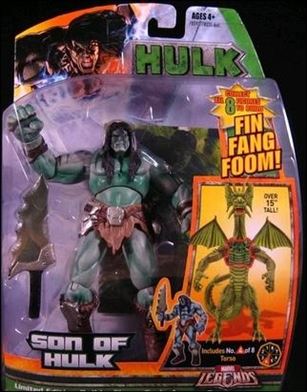 Marvel Legends: Hulk (Fin Fang Foom Series) figure 6 Son of Hulk