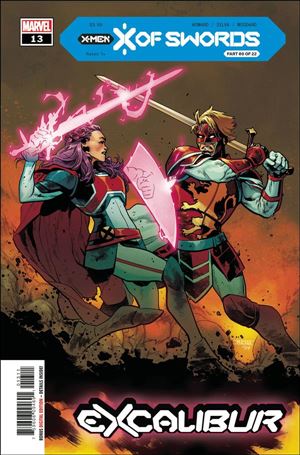 Excalibur (2019) issue 13 Mahmud A. Asrar Cover