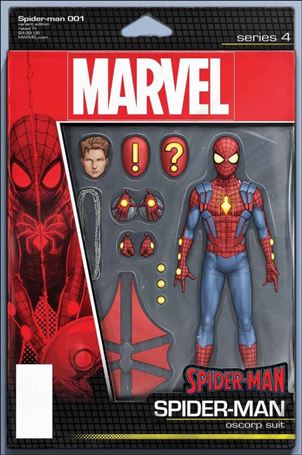 Spider-Man (2022) issue 1-C John Tyler Christopher Action Figure Cover