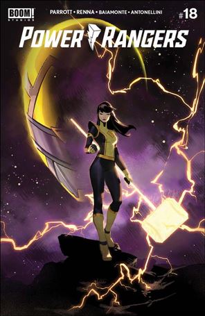 Power Rangers issue 18-F Monika Palosz FOC Reveal Cover