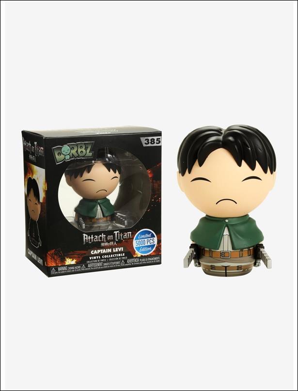 Dorbz figure 385 Captain Levi.  1/5000