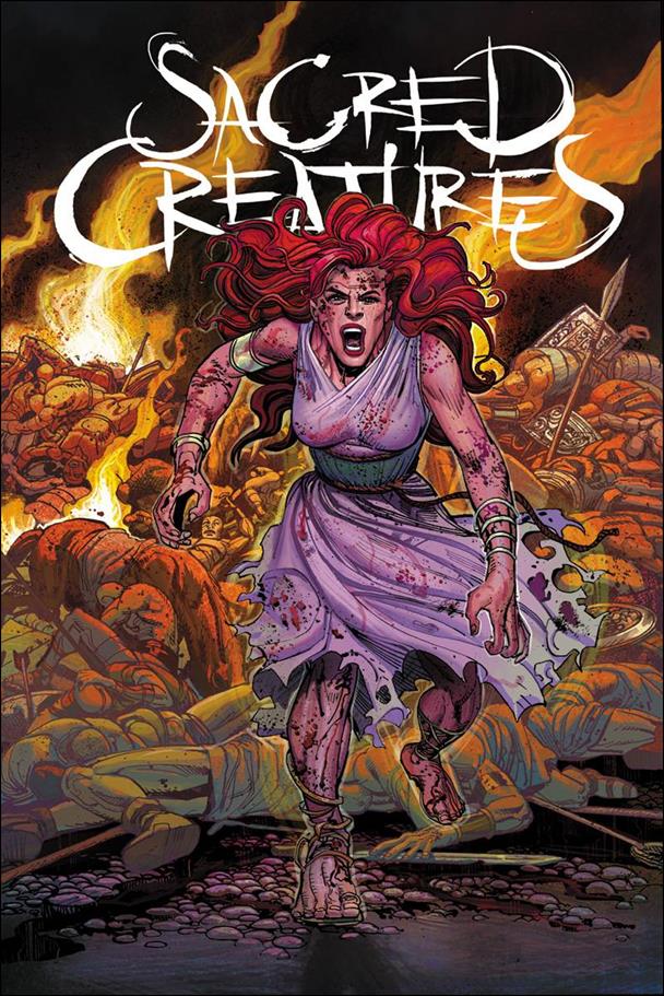 Sacred Creatures issue 6-B Klaus Janson Cover