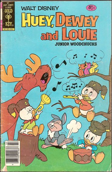 Walt Disney Huey, Dewey and Louie: Junior Woodchucks  issue 61