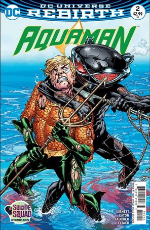Aquaman (2016) issue 2 Brad Walker Cover