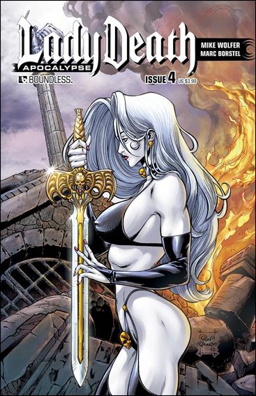 Lady Death: Apocalypse issue 4 Standard Cover