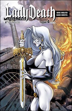Lady Death: Apocalypse issue 4 Standard Cover