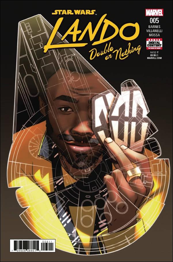 Star Wars: Lando - Double or Nothing issue 5 W. Scott Forbes Cover