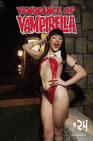 Vengeance of Vampirella (2019) issue 24-D Cosplay Photo Cover