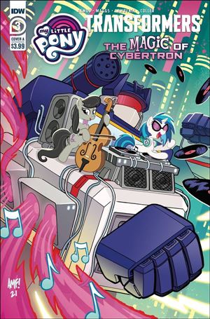 My Little Pony/Transformers II issue 3 Tony Fleecs Cover