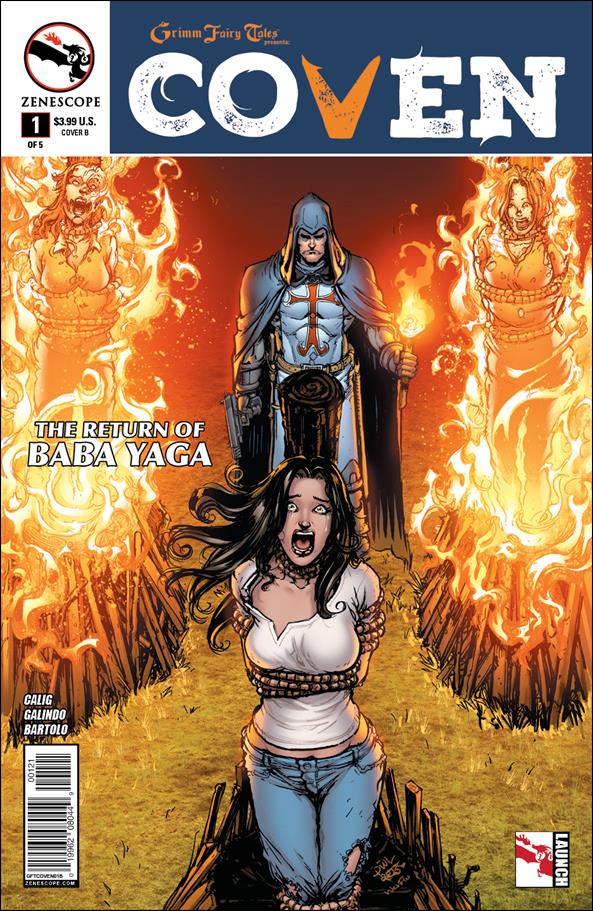 Grimm Fairy Tales Presents Coven issue 1-B Daniel Leister Cover