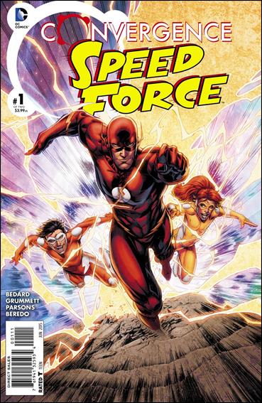 Convergence Speed Force issue 1 Brett Booth Cover