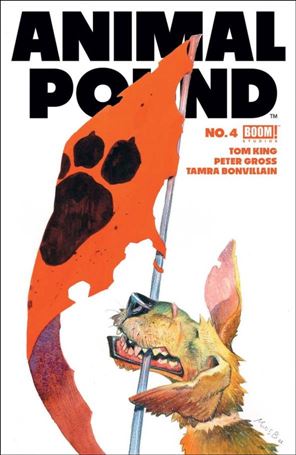 Animal Pound issue 4-D Matías Bergara Cover