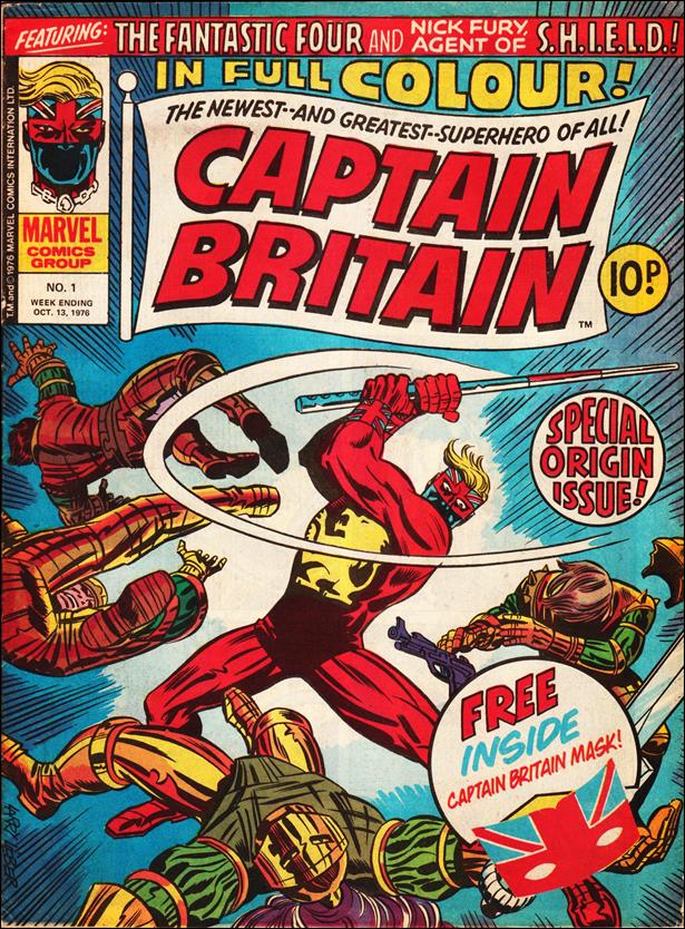 Captain Britain (UK) (1976) issue 1