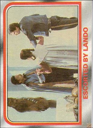 Star Wars: The Empire Strikes Back: Series 1 (Base Set) card 85 Escorted by Lando