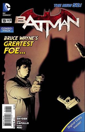 Batman (2011) issue 19-C Unbagged Greg Capullo Cover Combo Pack