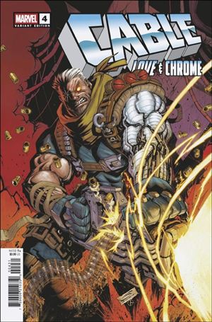 Cable: Love and Chrome issue 4-C Gerardo Sandoval Cover