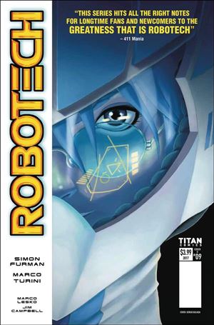 Robotech (2017) issue 9-C Sergio Quijada Cover