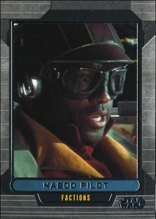 Star Wars Galactic Files (Base Set) card 320 Naboo Pilot