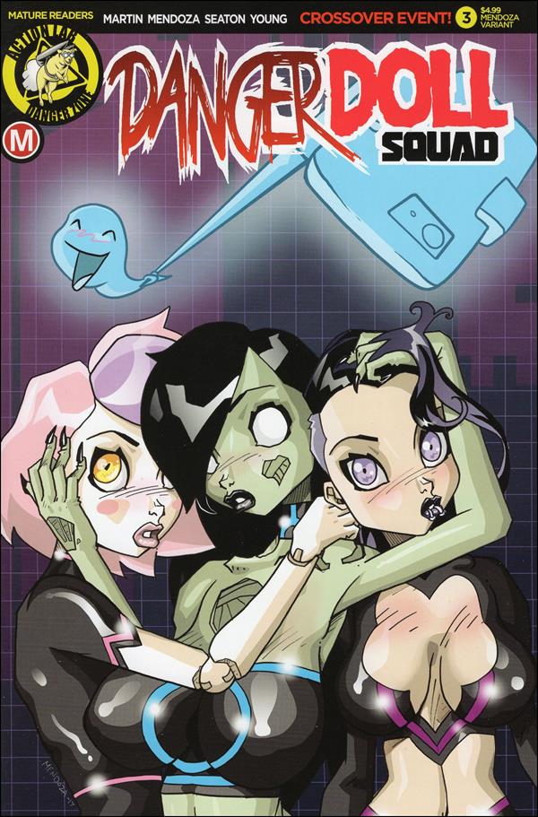 Danger Doll Squad issue 3-E Dan Mendoza Standard Cover