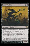 Magic the Gathering: Shadowmoor (Base Set) card 65 Dusk Urchins