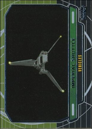 Star Wars Galactic Files (Base Set) card 288 Imperial Shuttle Vehicles
