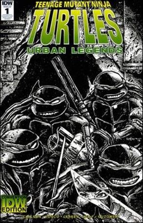 Teenage Mutant Ninja Turtles: Urban Legends issue 1-E Kevin Eastman Convention Exclusive Cover