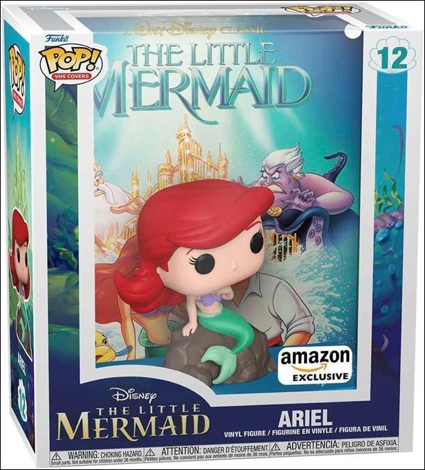 POP! VHS Covers figure 12 Ariel Amazon Exclusive