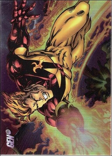 Gen13: Series 1 (Base Set) card 28 Burnout, Old Costume