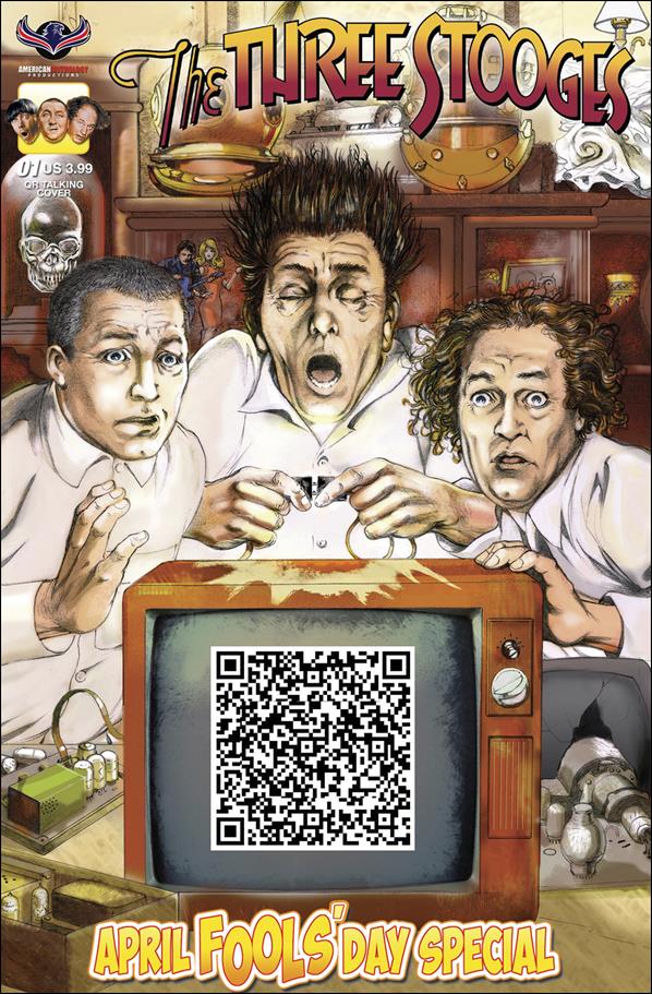 Three Stooges: April Fools' Day Special issue 1 QR Code Cover