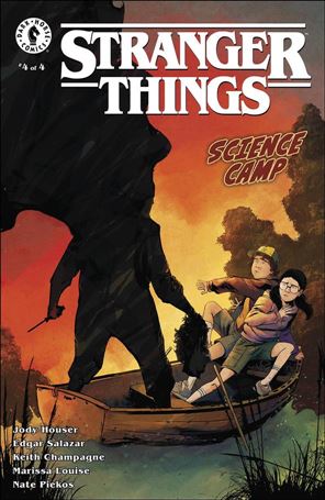 Stranger Things: Science Camp issue 4-B Sebastian Piriz Cover