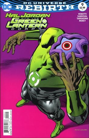 Hal Jordan and the Green Lantern Corps issue 9-B Kevin Nowlan Cover