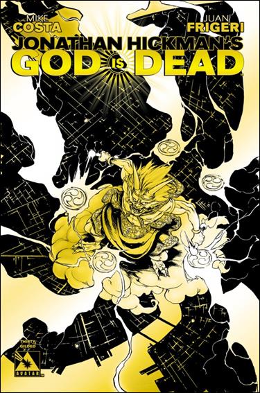 God is Dead issue 30-F Jacen Burrows Gilded Cover
