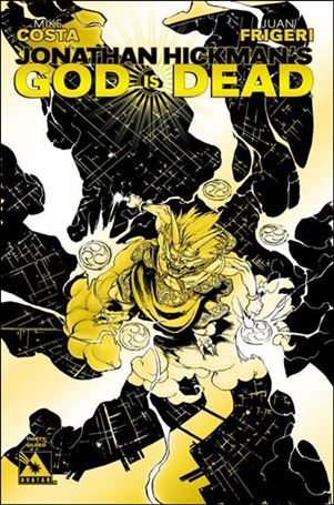 God is Dead issue 30-F Jacen Burrows Gilded Cover