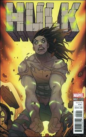 Hulk (2017) issue 2-B Elizabeth Torque 1:25 Cover