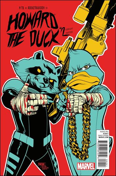 Howard the Duck (2015) issue 2-D Mahmud Asrar 1:50 Run the Jewels Cover