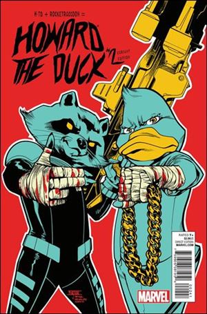 Howard the Duck (2015) issue 2-D Mahmud Asrar 1:50 Run the Jewels Cover