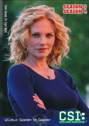 CSI: Crime Scene Investigation - Series Two (Base Set) card 84 Willows Season to Season