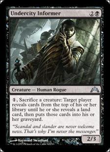 Magic the Gathering: Gatecrash (Base Set) card 82 Undercity Informer