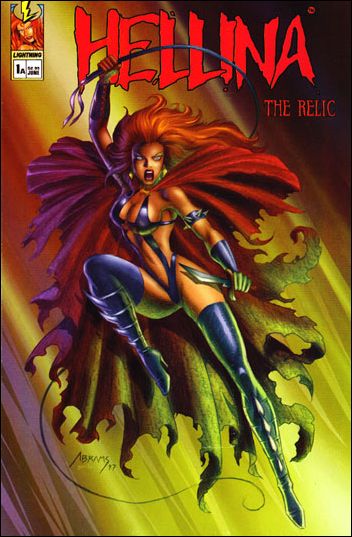 Hellina: The Relic  issue 1 Paul Abrams Cover