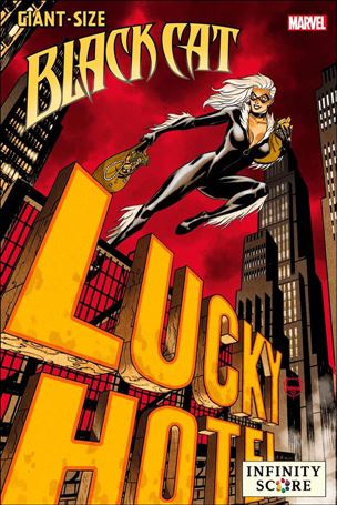 Giant-Size Black Cat: Infinity Score issue 1-C Dave Johnson Lucky Cover