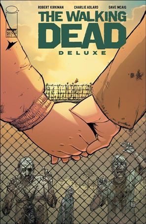 Walking Dead Deluxe issue 21-B Tony Moore Cover