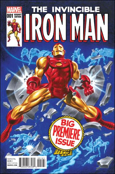 Invincible Iron Man (2015)  issue 1-F Bruce Timm 1:25 Cover