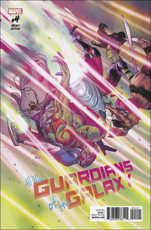 All-New Guardians of the Galaxy issue 4-B Russell Dauterman 1:25 Cover