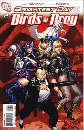 Birds of Prey (2010) issue 2-B Red Cover (2nd Printing)