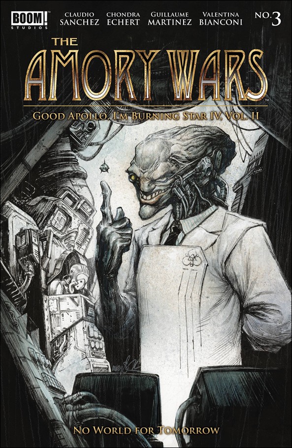 Amory Wars: Good Apollo, I'm Burning Star IV Volume II - No World For Tomorrow issue 3-B Jonathan Wayshak Cover