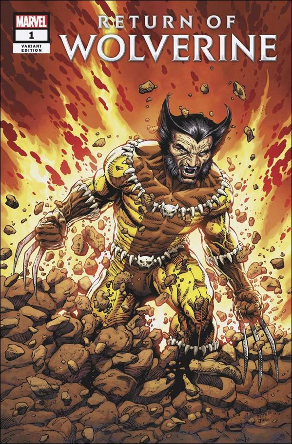 Return of Wolverine issue 1-C Steve McNiven "Fang Costume" Cover