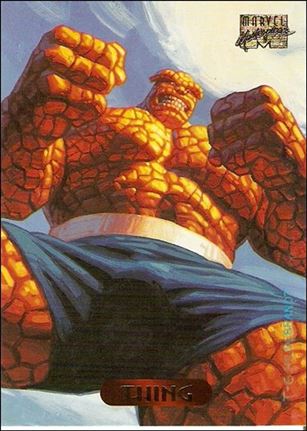 1994 Marvel Masterpieces (Base Set) card 123 Thing