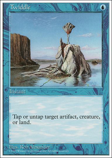 Magic the Gathering: 5th Edition (Base Set) card 130 Twiddle