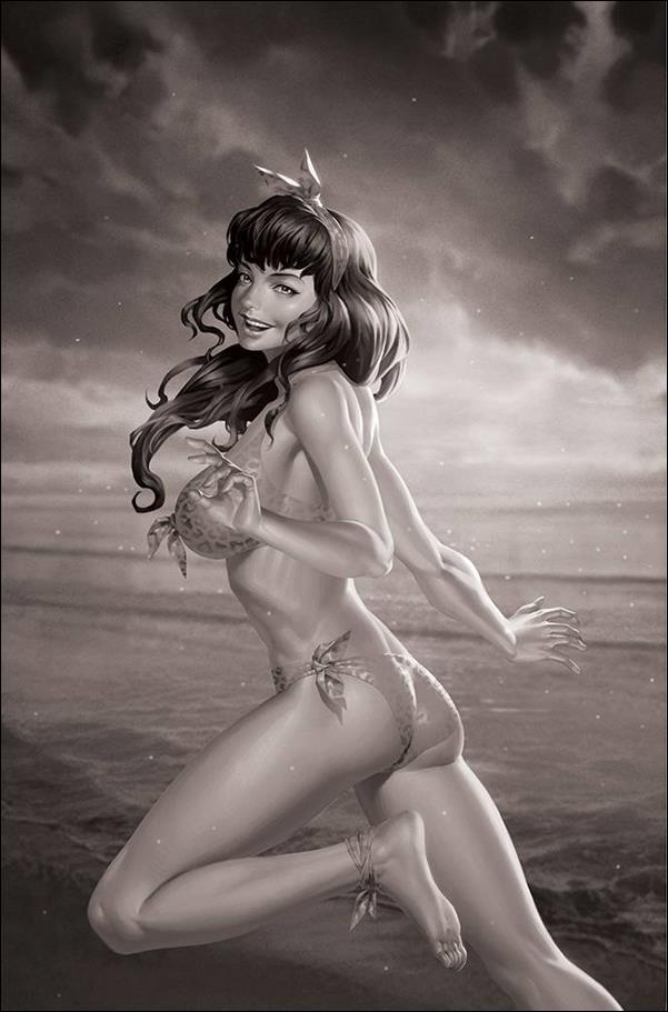 Bettie Page (2020) issue 5-J Jung-Geun Yoon 1:15 B&W Virgin Cover